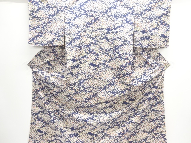 JAPANESE KIMONO / KOMON / MAPLE LEAVES